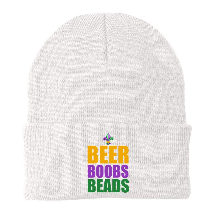 Beer Boobs Beads Mardi Gras Celebration Beanie