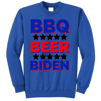 Bbq Beer Biden Funny Freedom And Democracy Gift Sweatshirt