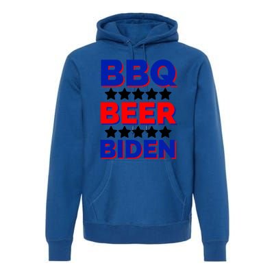 Bbq Beer Biden Funny Freedom And Democracy Gift Premium Hoodie