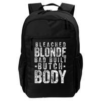 Bleach Blonde Bad Built Butch Body Daily Commute Backpack