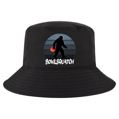 Bowlsquatch Bigfoot Bowling Ball Sasquatch Bowler Squatch Gift Cool Comfort Performance Bucket Hat