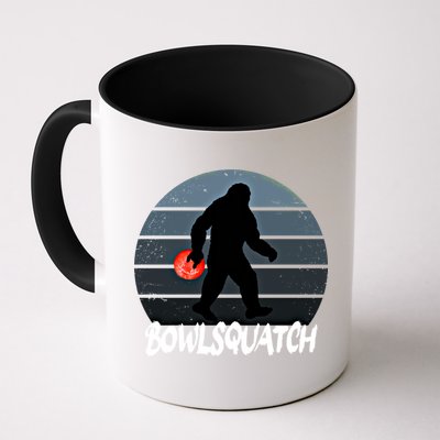 Bowlsquatch Bigfoot Bowling Ball Sasquatch Bowler Squatch Gift Mug