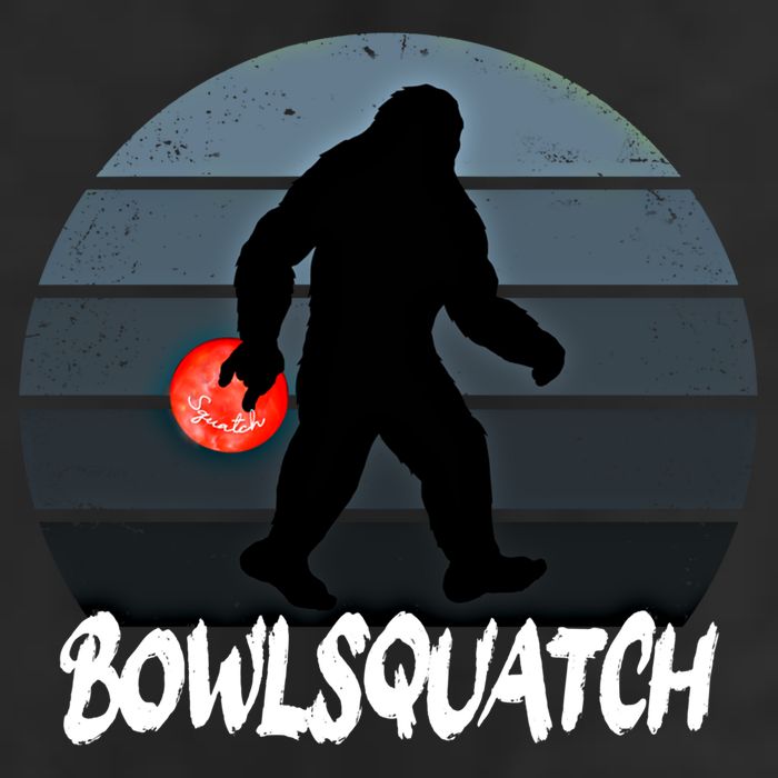 Bowlsquatch Bigfoot Bowling Ball Sasquatch Bowler Squatch Gift Golf Towel