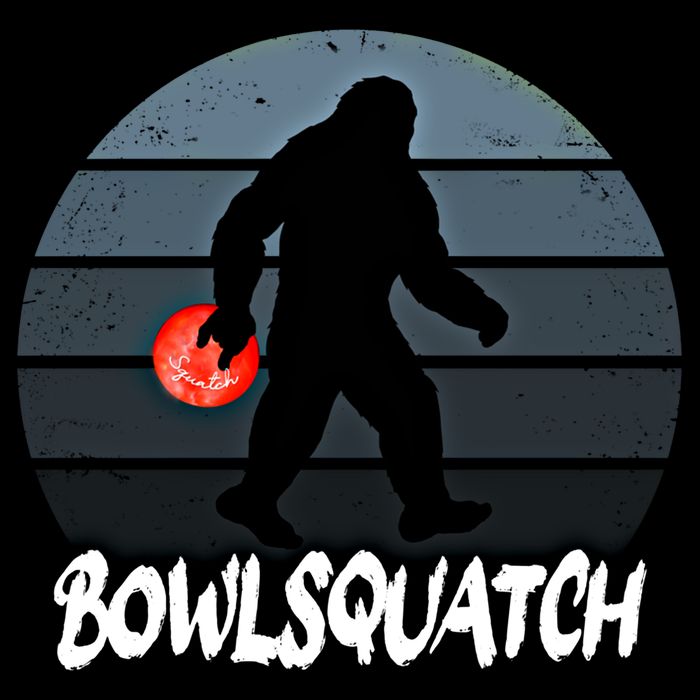 Bowlsquatch Bigfoot Bowling Ball Sasquatch Bowler Squatch Gift Wool Snapback Cap