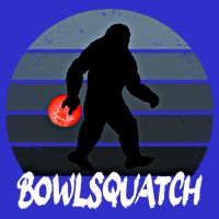 Bowlsquatch Bigfoot Bowling Ball Sasquatch Bowler Squatch Gift T-Shirt