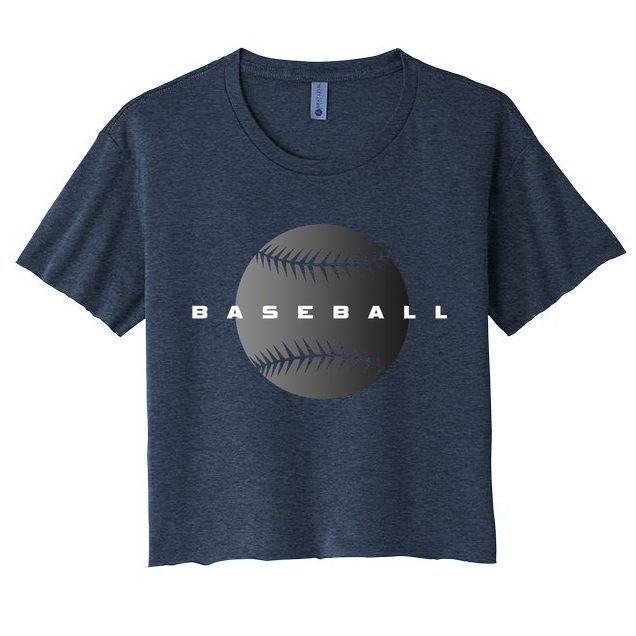 Baseball Baseball Women's Crop Top Tee