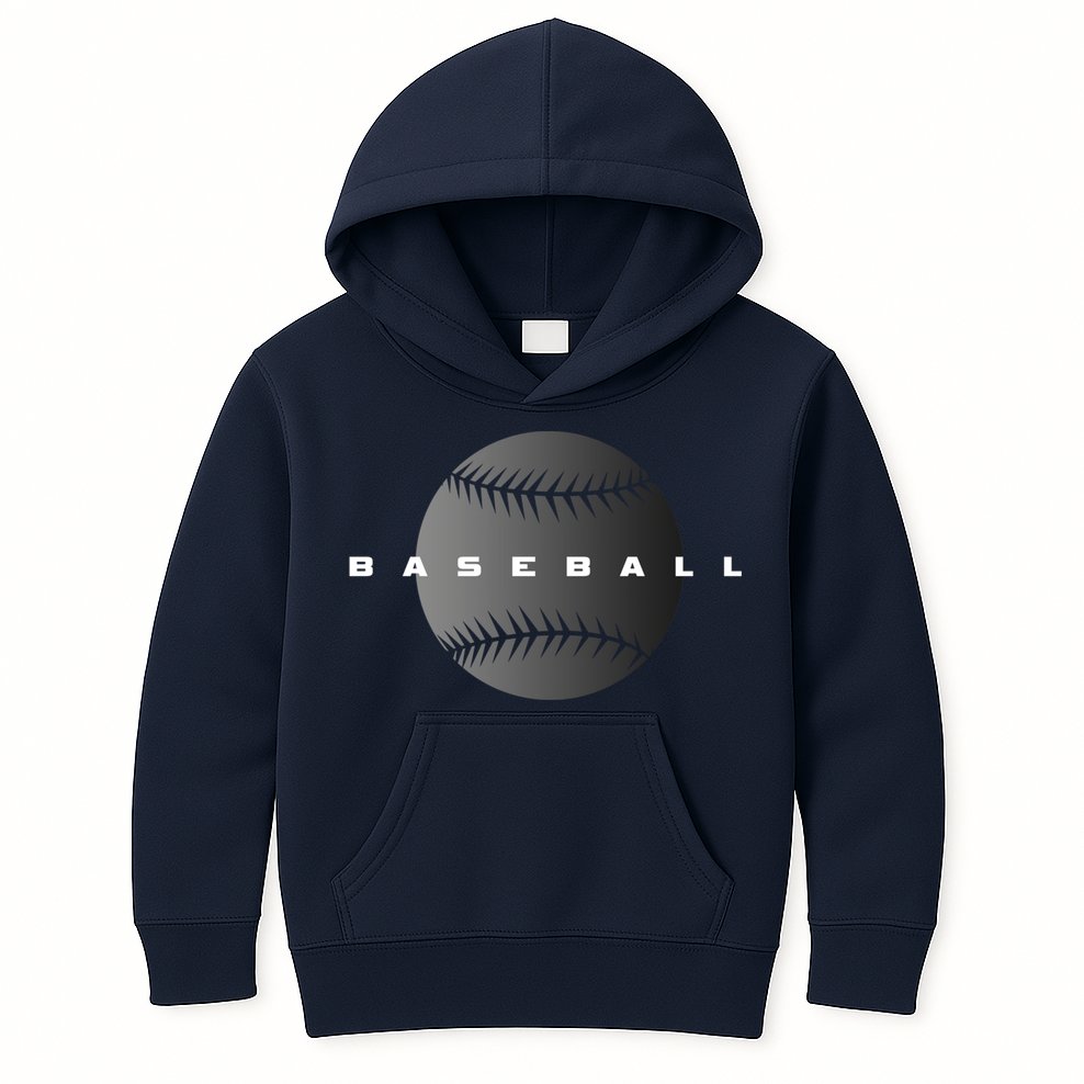Baseball Baseball Kids Hoodie