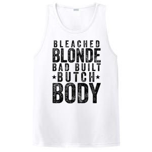 Bleach Blonde Bad Built Butch Body PosiCharge Competitor Tank