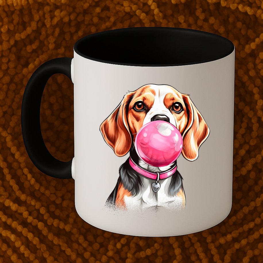 Beagle Bubblegum Mug