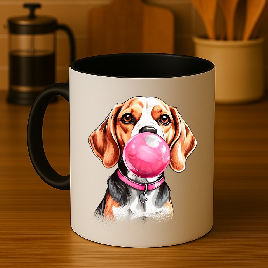 Beagle Bubblegum Mug