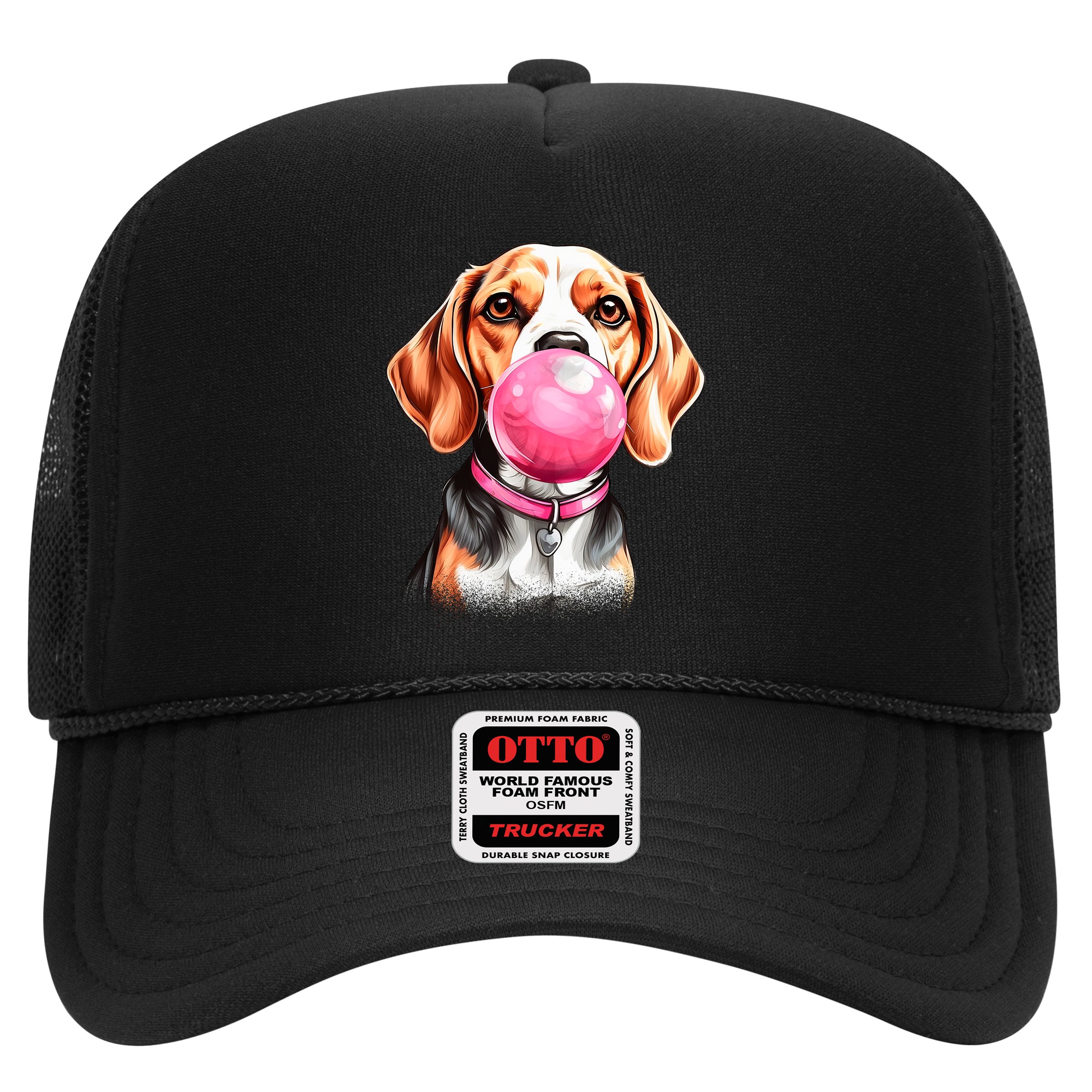 Beagle Bubblegum Hat
