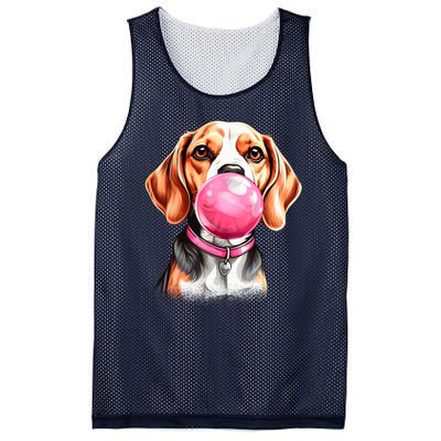 Beagle Bubblegum Mesh Reversible Basketball Jersey Tank