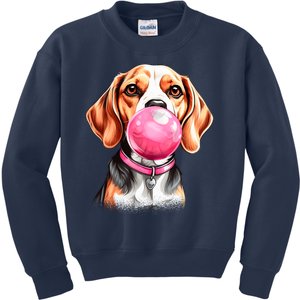 Beagle Bubblegum Kids Sweatshirt