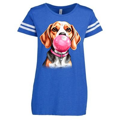 Beagle Bubblegum Enza Ladies Jersey Football T-Shirt