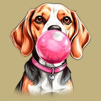 Beagle Bubblegum Cooling Performance Crew T-Shirt