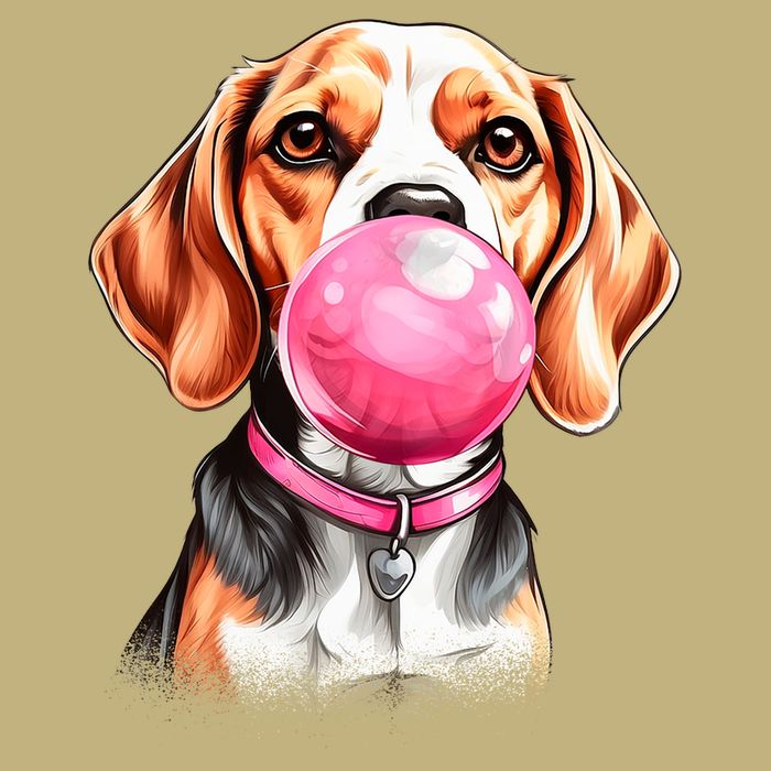 Beagle Bubblegum Cooling Performance Crew T-Shirt