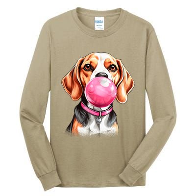 Beagle Bubblegum Tall Long Sleeve T-Shirt