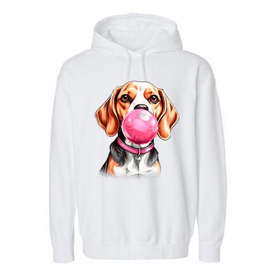 Beagle Bubblegum Garment-Dyed Fleece Hoodie