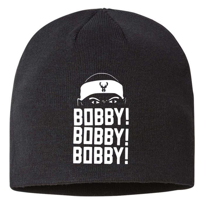 Bobby Bobby Bobby Milwaukee Basketball Sustainable Beanie