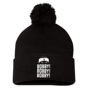 Bobby Bobby Bobby Milwaukee Basketball Pom Pom 12in Knit Beanie