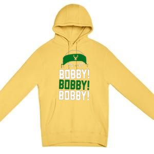 Bobby Bobby Bobby Milwaukee Basketball Premium Pullover Hoodie