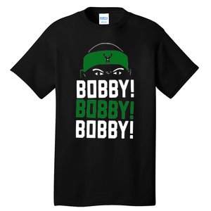 Bobby Bobby Bobby Milwaukee Basketball Tall T-Shirt