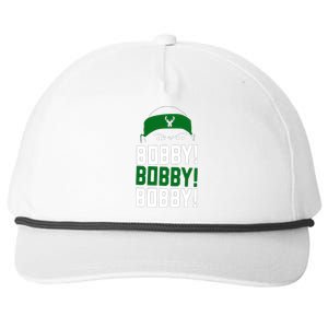 Bobby Bobby Bobby Milwaukee Basketball Snapback Five-Panel Rope Hat