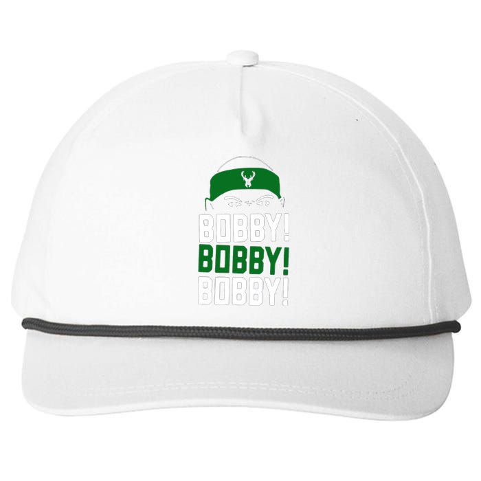 Bobby Bobby Bobby Milwaukee Basketball Snapback Five-Panel Rope Hat