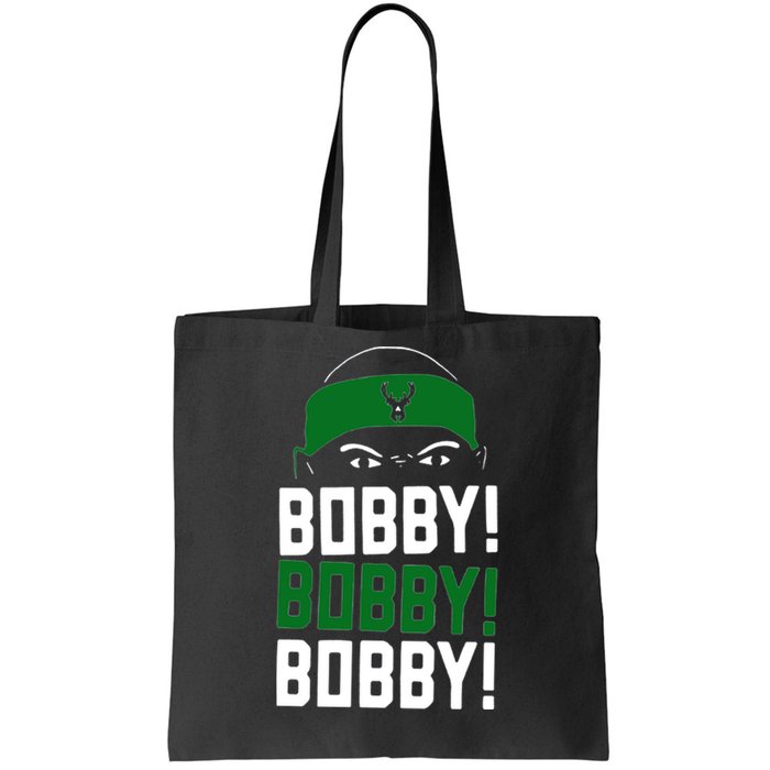 Bobby Bobby Bobby Milwaukee Basketball Tote Bag