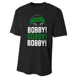 Bobby Bobby Bobby Milwaukee Basketball Performance Sprint T-Shirt