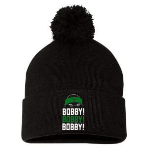 Bobby Bobby Bobby Milwaukee Basketball Pom Pom 12in Knit Beanie