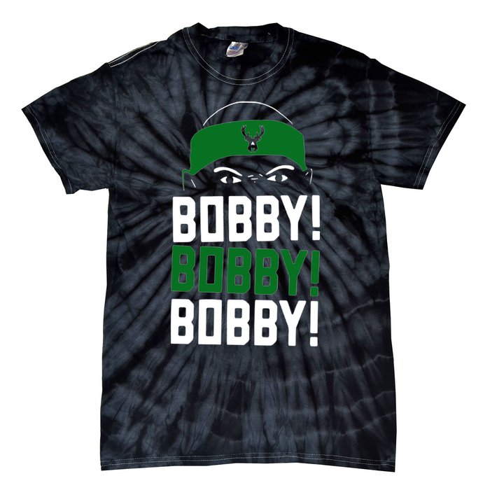 Bobby Bobby Bobby Milwaukee Basketball Tie-Dye T-Shirt