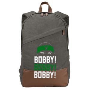 Bobby Bobby Bobby Milwaukee Basketball Cotton Canvas Backpack