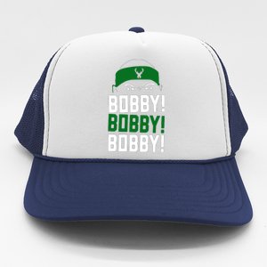 Bobby Bobby Bobby Milwaukee Basketball Trucker Hat