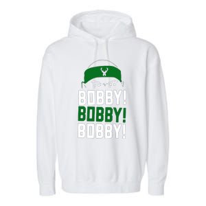 Bobby Bobby Bobby Milwaukee Basketball Garment-Dyed Fleece Hoodie