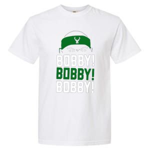 Bobby Bobby Bobby Milwaukee Basketball Garment-Dyed Heavyweight T-Shirt