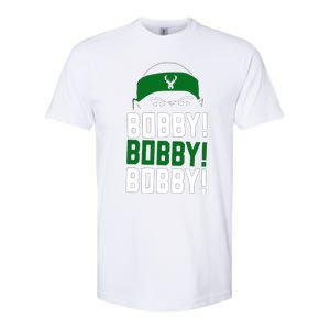 Bobby Bobby Bobby Milwaukee Basketball Softstyle CVC T-Shirt