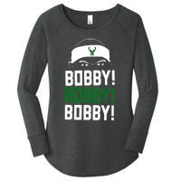 Bobby Bobby Bobby Milwaukee Basketball Women's Perfect Tri Tunic Long Sleeve Shirt