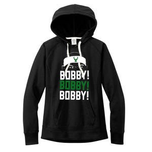 Bobby Bobby Bobby Milwaukee Basketball Women's Fleece Hoodie