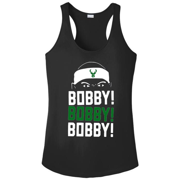 Bobby Bobby Bobby Milwaukee Basketball Ladies PosiCharge Competitor Racerback Tank