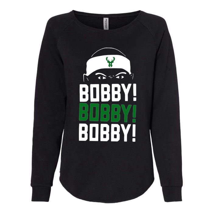 Bobby Bobby Bobby Milwaukee Basketball Womens California Wash Sweatshirt