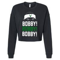 Bobby Bobby Bobby Milwaukee Basketball Cropped Pullover Crew