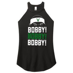 Bobby Bobby Bobby Milwaukee Basketball Women's Perfect Tri Rocker Tank