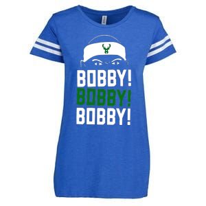 Bobby Bobby Bobby Milwaukee Basketball Enza Ladies Jersey Football T-Shirt