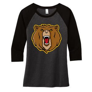 Brennan Bears Women's Tri-Blend 3/4-Sleeve Raglan Shirt