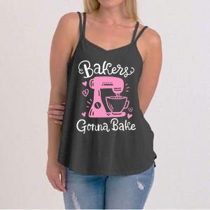 Baking Baker Bakery Bakers Gonna Bake Women's Strappy Tank