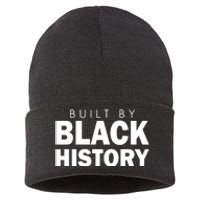 Built By Black History African American Pride Sustainable Knit Beanie