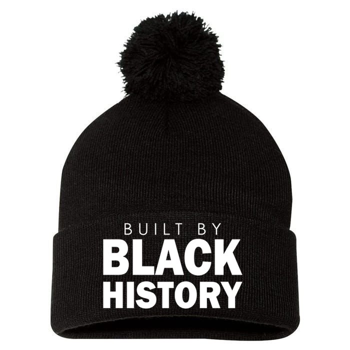 Built By Black History African American Pride Pom Pom 12in Knit Beanie