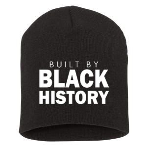 Built By Black History African American Pride Short Acrylic Beanie