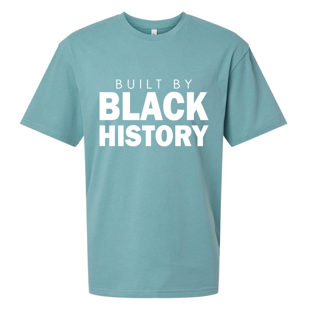 Built By Black History African American Pride Sueded Cloud Jersey T-Shirt